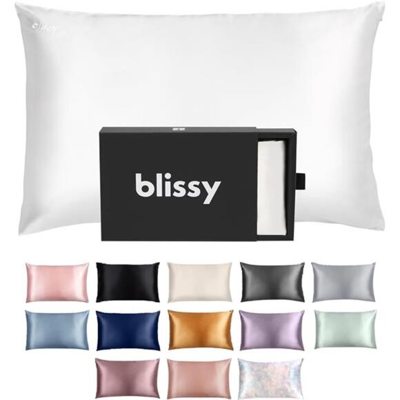 Blissy Silk Pillowcase - 100% Pure Mulberry Silk - 22 Momme 6A High-Grade - Picture 8 of 14